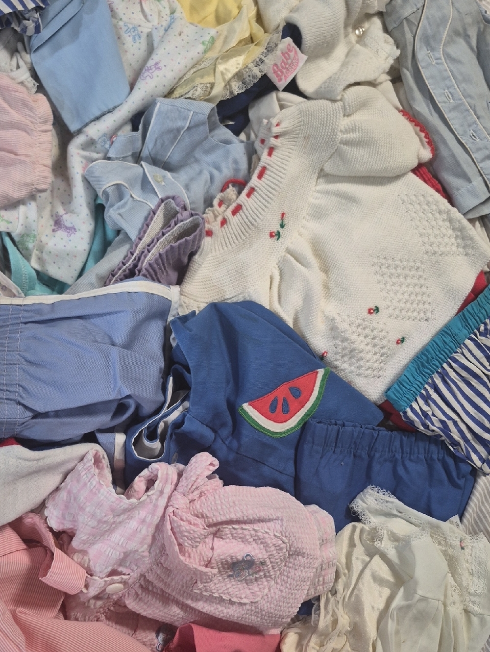 Vintage Kids/Baby Clothing Lot 70s - Picture 3 of 4